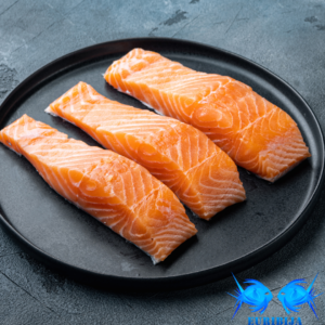 Lašišinio Upėtakio (Salmon Trout) filė porcija su oda 125g